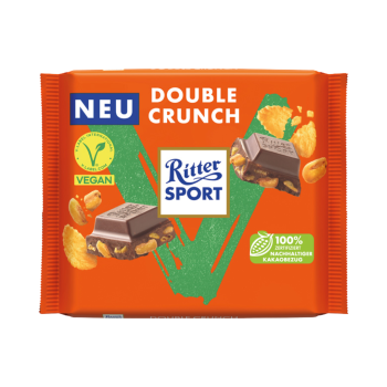 Ritter Sport Vegan Double Crunch, 100g